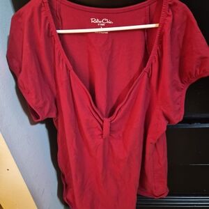 Torrid Vibrant Red Women's Blouse